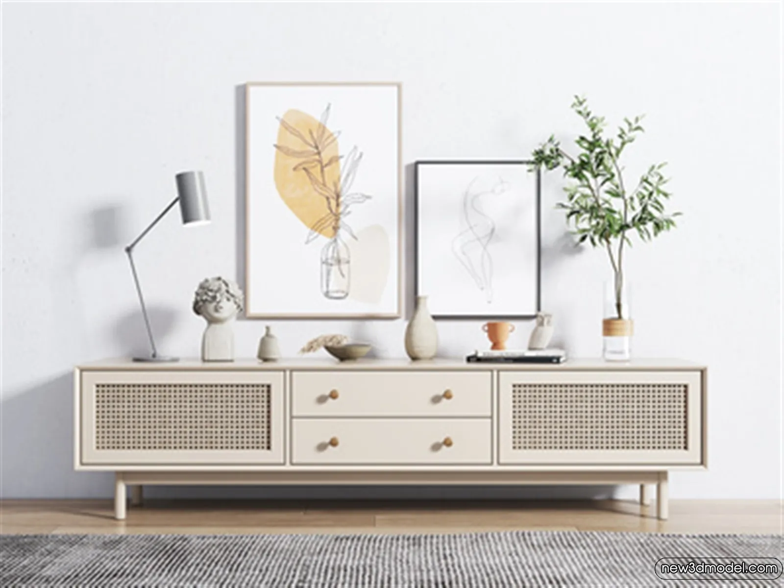 TV Cabinet 3D Models – 3D Furniture for Interior Design – 136 TV Cabinet 3D Models – 3D Furniture for Interior Design – 136