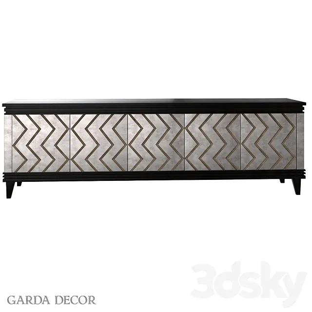 TV CABINET ART-1973-TV Garda Decor 3DModel