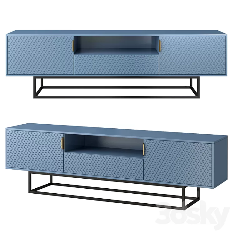TV cabinet Vigo-1 3D Model TV cabinet Vigo-1 3D Model