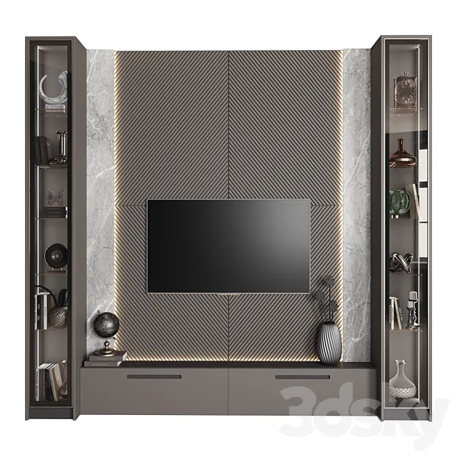 TV Consol mini 3D Model