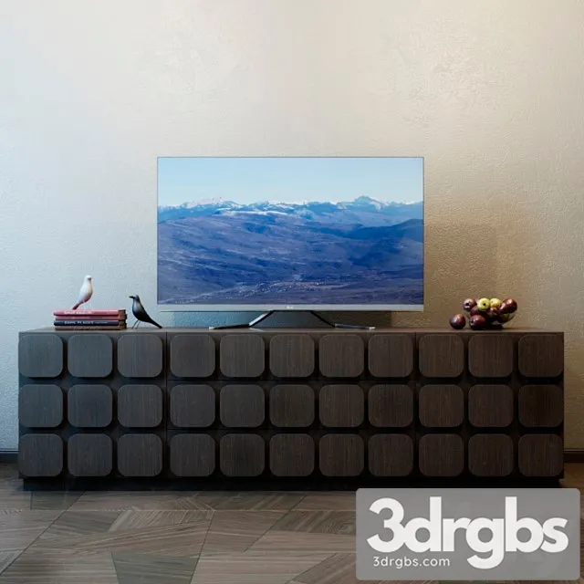 Tv furniture sorrento 2 3D Model Download