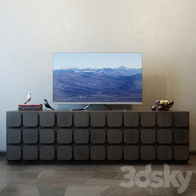 TV Furniture Sorrento 3D Model