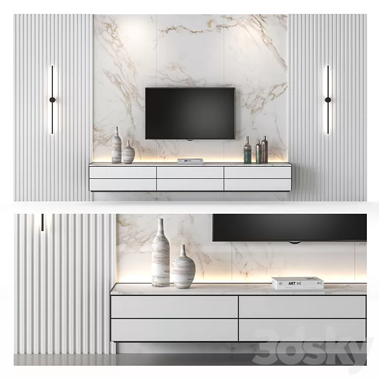 TV group by Igor Franch 3 3D Model Free Download