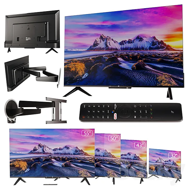 TV Mi TV P1 3D Model