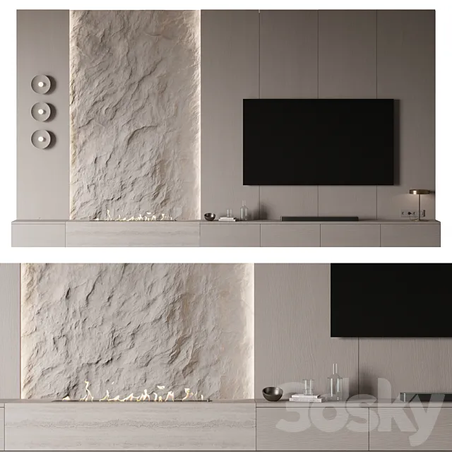 TV panel №7 3D Model