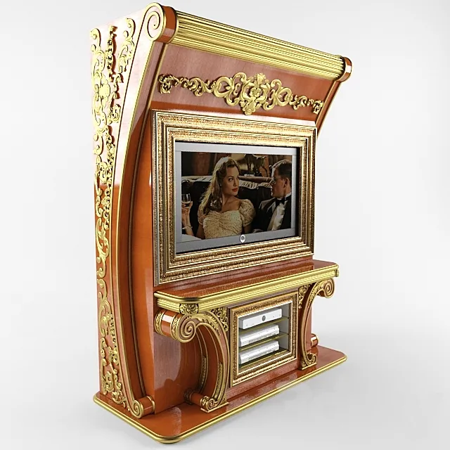 TV rack for 2 RIVA 3D Model TV rack for 2 RIVA 3D Model