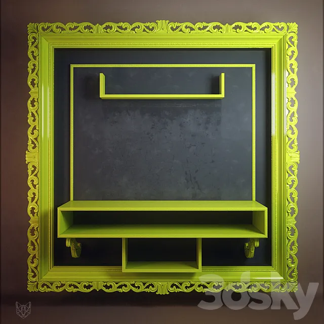 TV reception VISMARA 3DModel TV reception VISMARA 3DModel