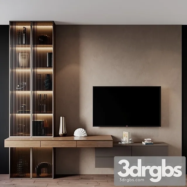 Tv Set 1 3D Model Download