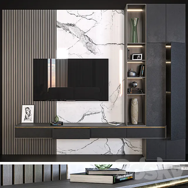 Tv Set 10 3D Model Tv Set 10 3D Model