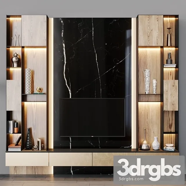 Tv set 108 3D Model Download