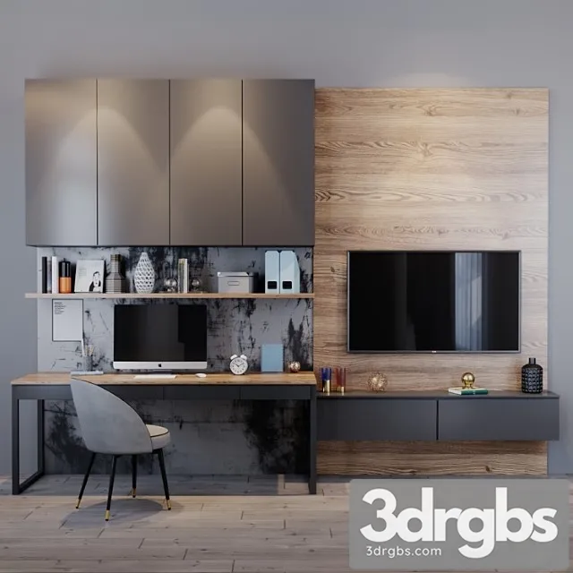 Tv set 114 3D Model Download