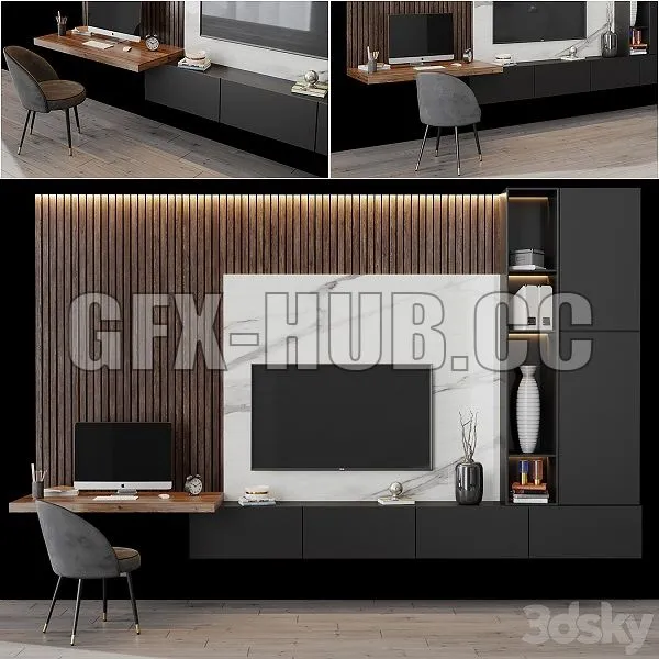 Tv Set 129 3D Model