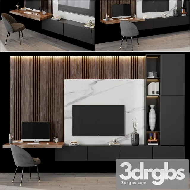 TV Set 129 3D Model Download