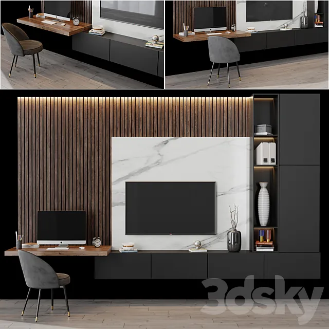 tv set 129 3D Model tv set 129 3D Model