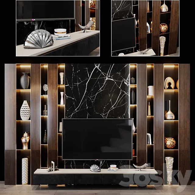 tv set 132 3D Model tv set 132 3D Model