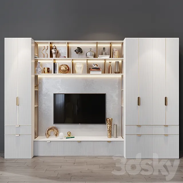 tv set 144 3D Model tv set 144 3D Model