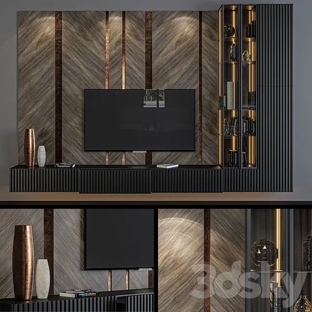 Tv Set 17 3D Model Tv Set 17 3D Model