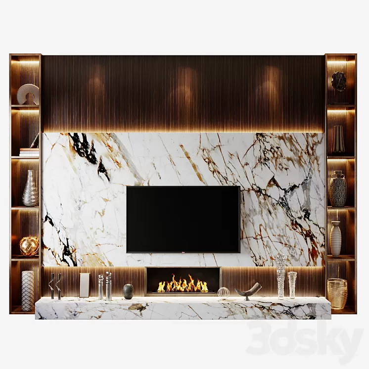 tv set 192 3D Model Free Download