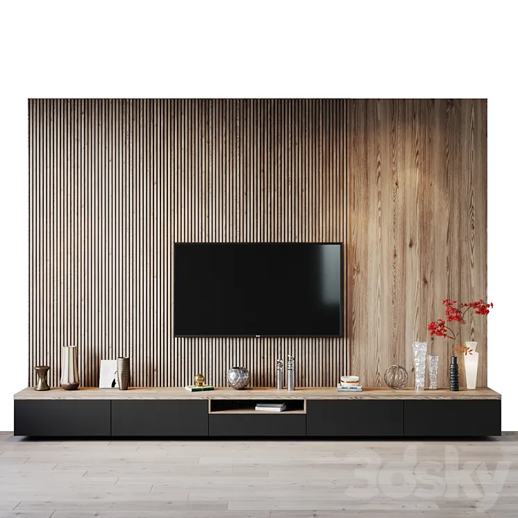 tv set 212 3D Model Free Download