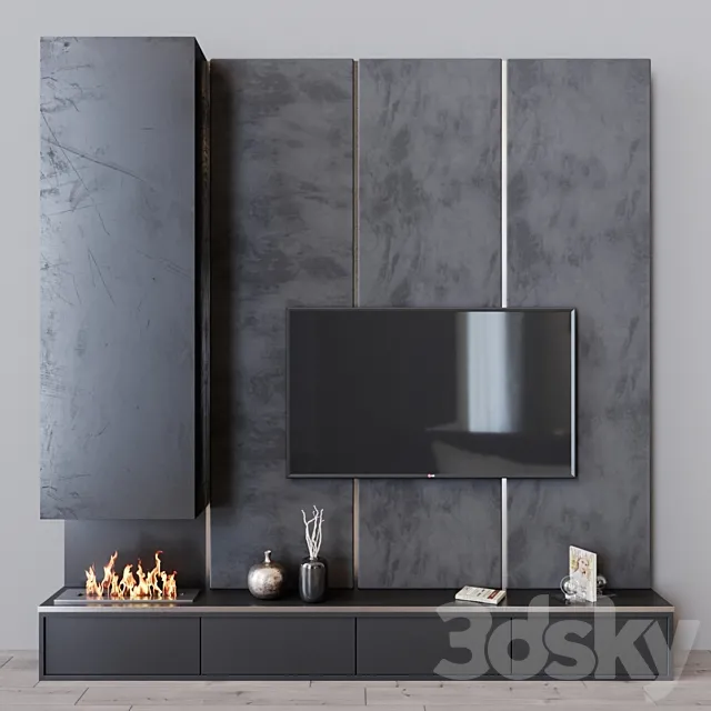 tv set 24 3D Model tv set 24 3D Model