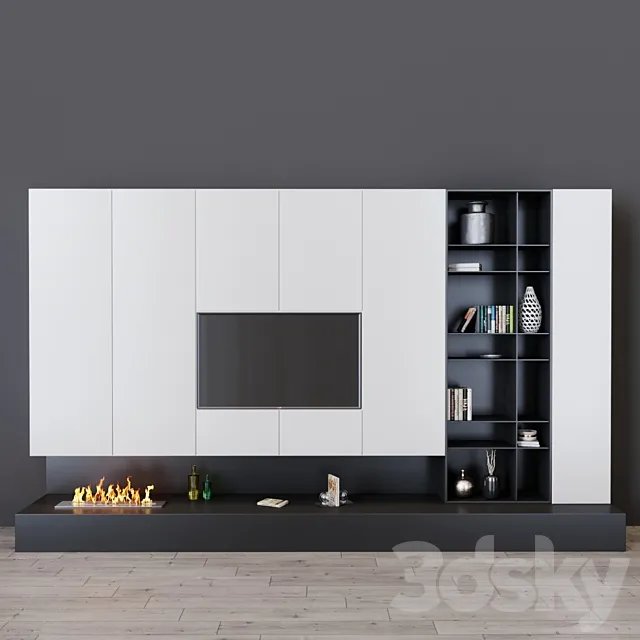 tv set 42 3D Model tv set 42 3D Model