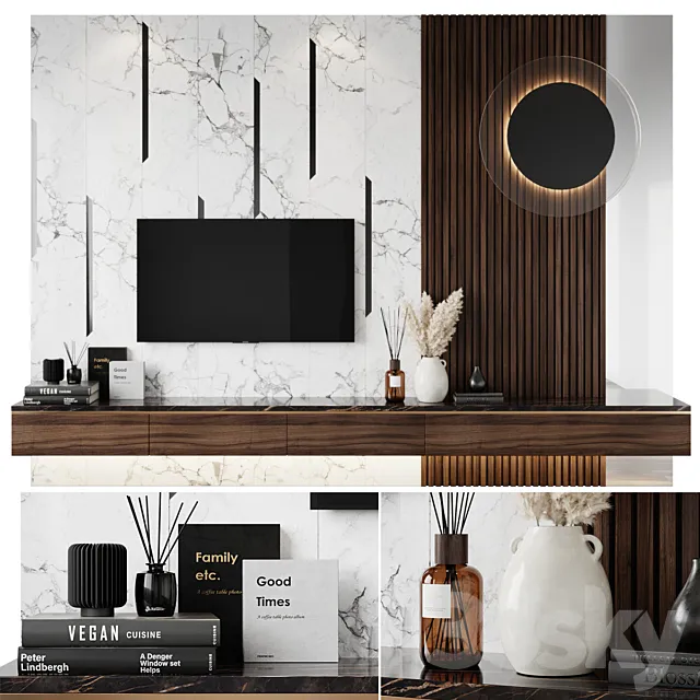 TV set 5 3D Model TV set 5 3D Model