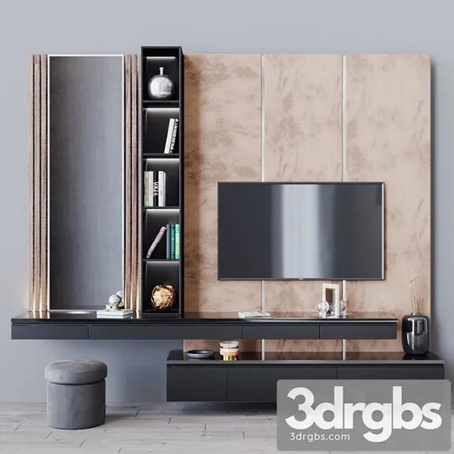 Tv set 52 3D Model Download