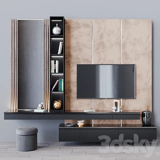 tv set 52 3DModel tv set 52 3DModel