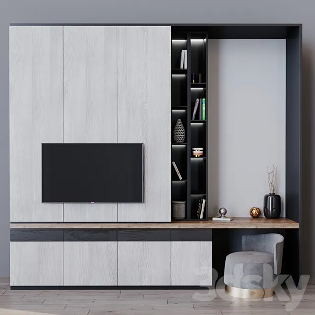 tv set 62 3D Model tv set 62 3D Model