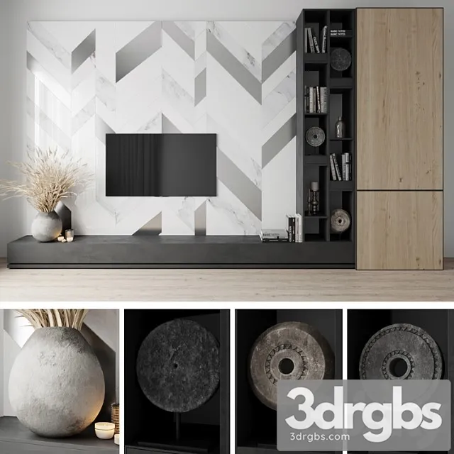 Tv Set 65 3D Model Download