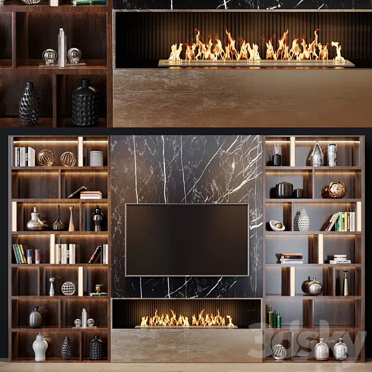 tv set 85 3D Model tv set 85 3D Model