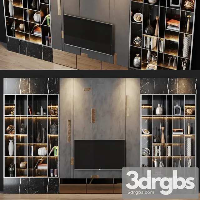 Tv set 93 3D Model Download