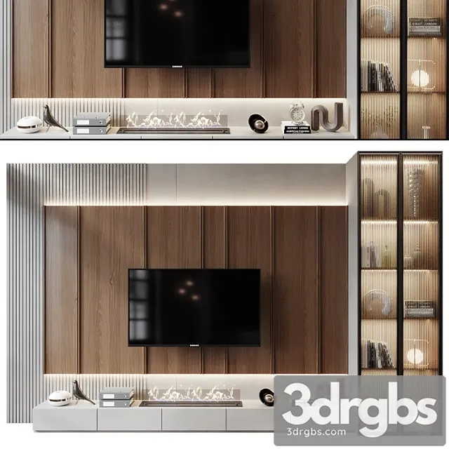 Tv Shelf 0660 3D Model Download