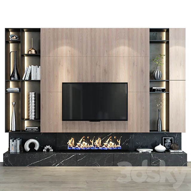 TV shelf 148 3DModel TV shelf 148 3DModel