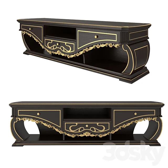 TV Sideboard Coll. D Frandiss 3D Model TV Sideboard Coll. D Frandiss 3D Model