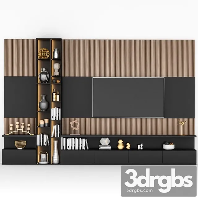 Tv stand 85 3D Model Download