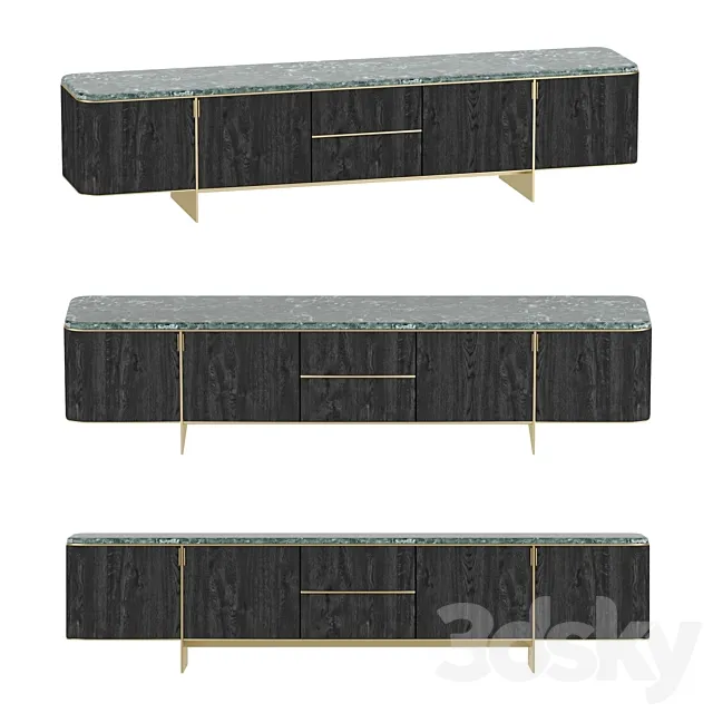 TV stand Dean 2.5 meters 3DModel TV stand Dean 2.5 meters 3DModel