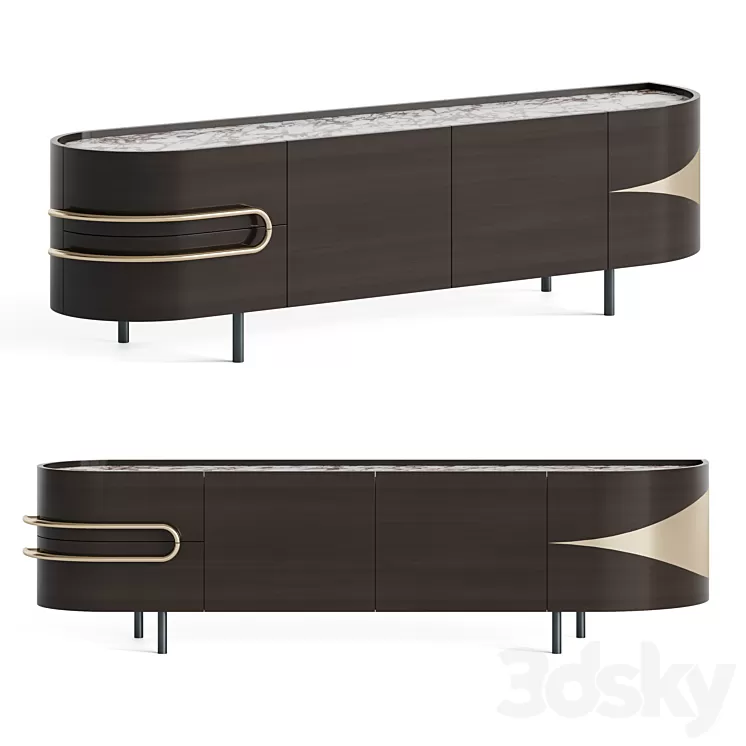 TV stand OLIVAL 3D Model Free Download TV stand OLIVAL 3D Model Free Download