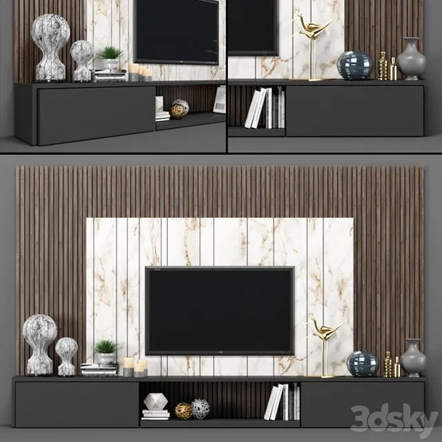 Tv Stand_16 3D Model Tv Stand_16 3D Model