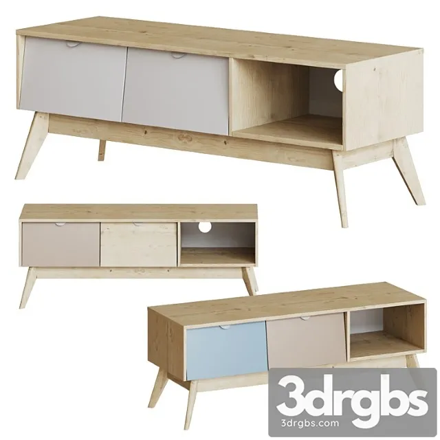 TV Tumba Lesli Divan Ru 3D Model Download