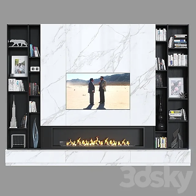 TV wall 015. 3DModel TV wall 015. 3DModel
