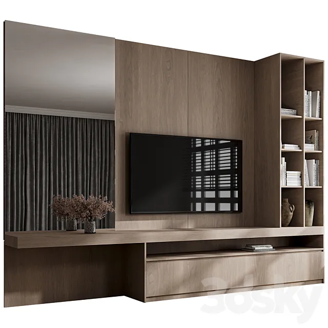 TV Wall 13 3D Model