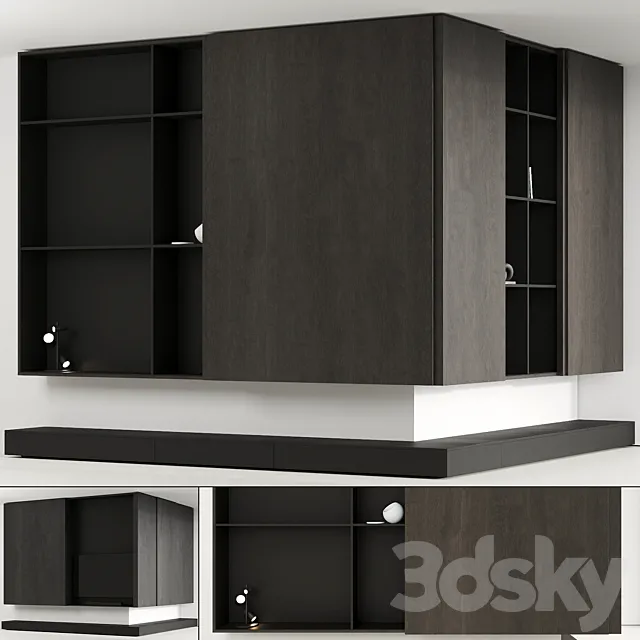 TV wall 13 3D Model