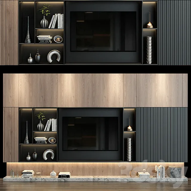 TV Wall 163 3DModel TV Wall 163 3DModel