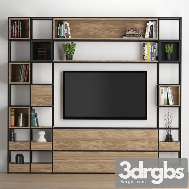 Tv wall 23 2 3D Model Download Tv wall 23 2 3D Model Download