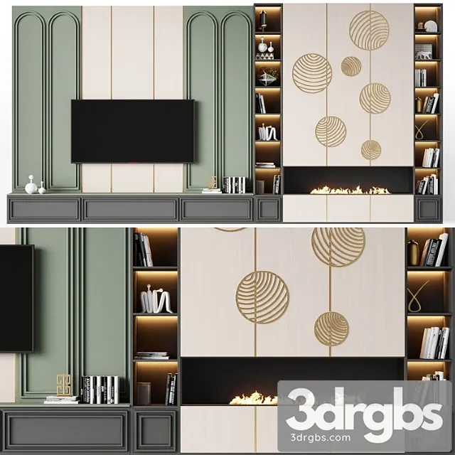 Tv wall modern 92 Tv wall modern 92