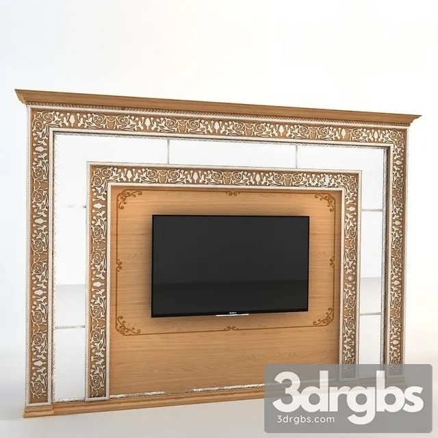 TV Wall Rampoldi 3D Model Download