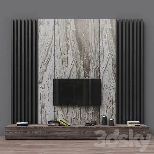 TV Zona 10 3D Model TV Zona 10 3D Model