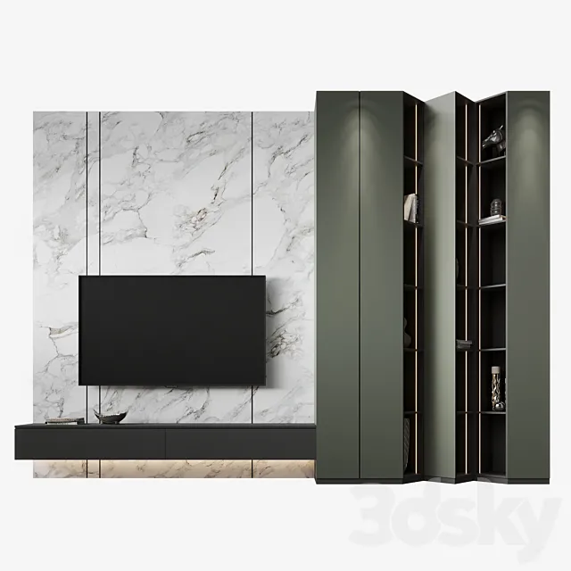 TV zone 12 3D Model TV zone 12 3D Model