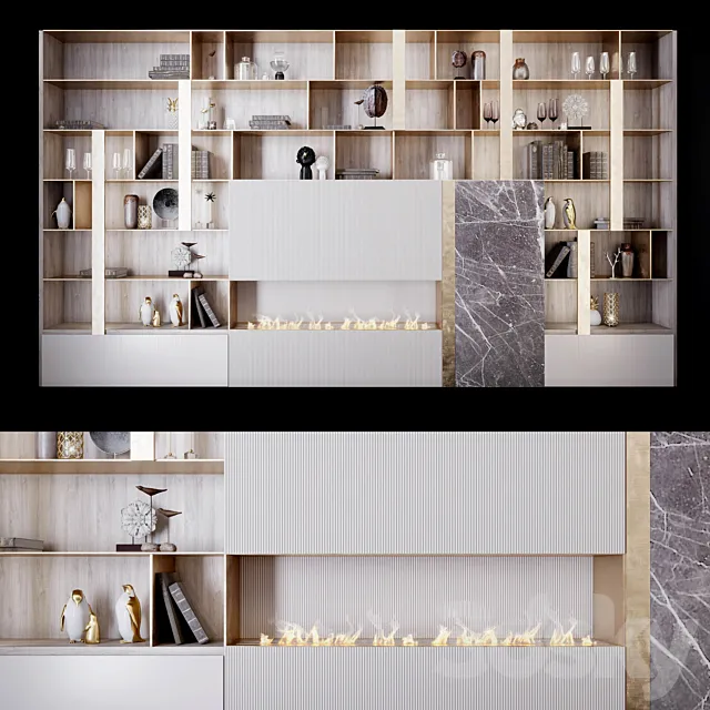 Tv zone 3D Model Tv zone 3D Model